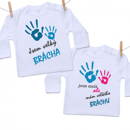 Sada Jsem malá ale mám velkého bráchu / Jsem velký brácha