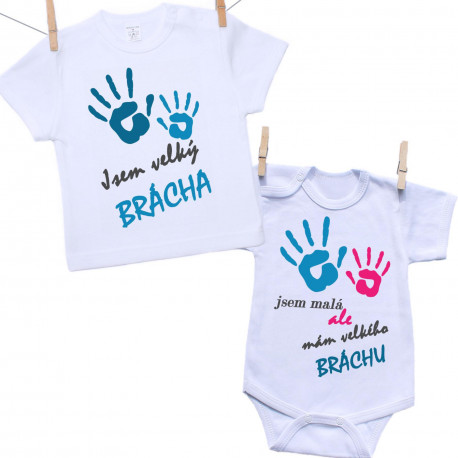 Sada Jsem malá ale mám velkého bráchu / Jsem velký brácha