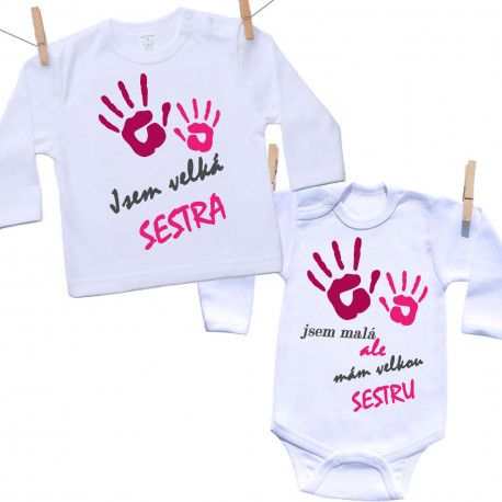 Sada Jsem malá ale mám velkou sestru / Jsem velká sestra