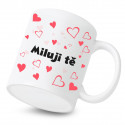 Keramický hrnek Miluji tě