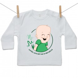 Tričko s dlouhým rukávem Chtěli jste mě tak si mě užijte Chlapec