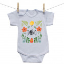 Body s krátkým rukávem Jar s menom dieťatka