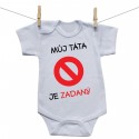Body s krátkým rukávem Můj táta je zadaný