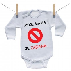 Body s dlouhým rukávem Moje máma je zadaná
