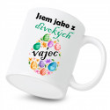 Tričko s dlouhým rukávem Jsem jako z divokých vajec