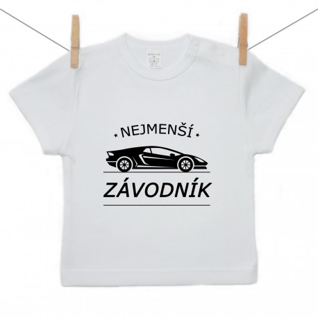 Tričko s krátkým rukávem Nejmenší závodník