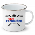 Smaltovaný hrnek Malý fanoušek 