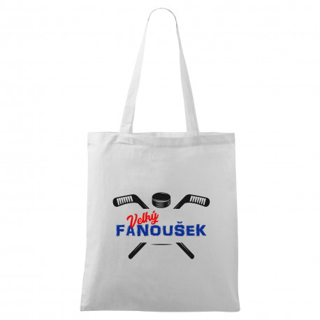 Bílá taška Velký fanoušek