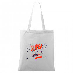 Bílá taška Super ségra