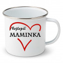 Smaltovaný hrnek Nejlepší maminka