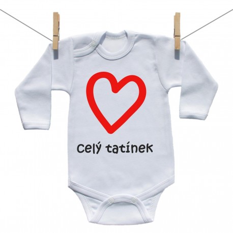 Body s dlouhým rukávem Celý tatínek
