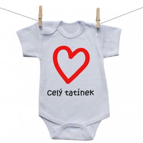 Body s krátkým rukávem Celý tatínek
