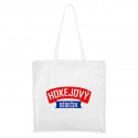 Bílá Maxi taška Hokejový dědeček