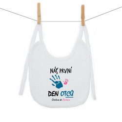Bryndáček na zavazování Náš první den otců se jménem (dívka)