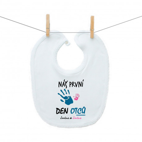 Bryndáček na zapínání Náš první den otců se jménem (dívka)