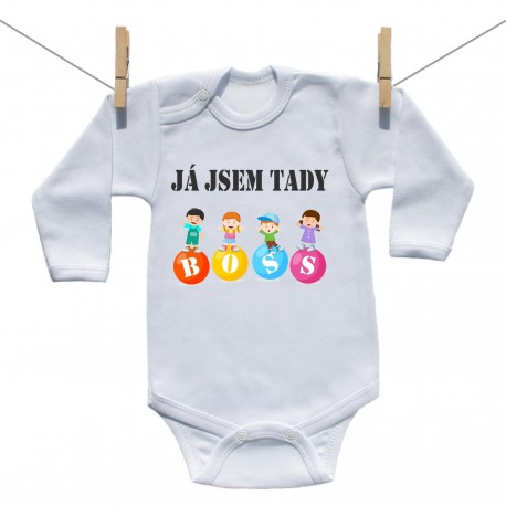 Body s dlouhým rukávem Já jsem tady boss