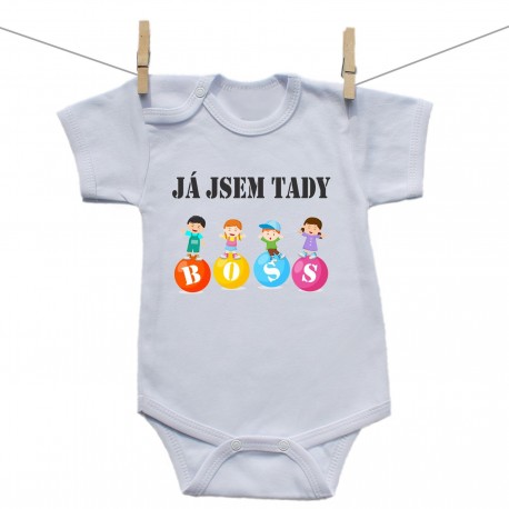 Body s krátkým rukávem Já jsem tady boss