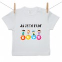 Tričko s krátkým rukávem Já jsem tady boss