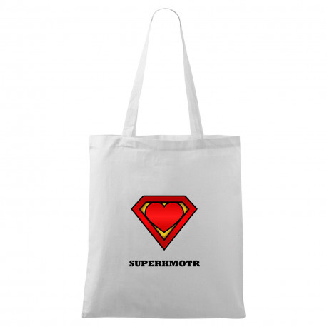 Bílá taška Superkmotr