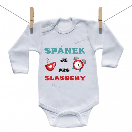 Body s dlouhým rukávem Spánek je pro slabochy