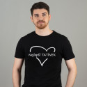 Černé pánské triko Nejlepší tatínek