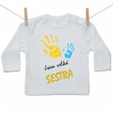 Tričko s dlouhým rukávem Jsem velká sestra