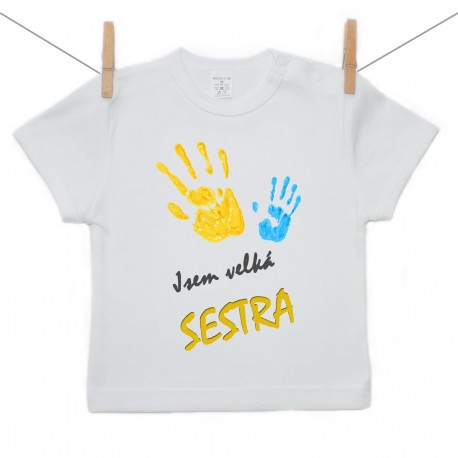 Tričko s krátkým rukávem Jsem velká sestra