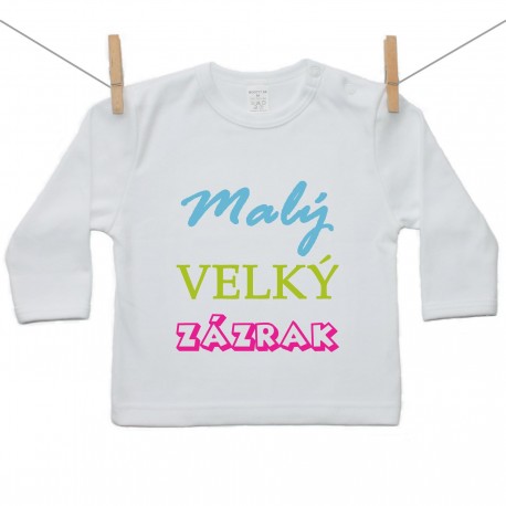 Tričko s dlouhým rukávem Malý velký zázrak