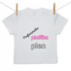 Tričko s krátkým rukávem Profesionální plnička plen