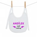 Bryndáček na zavazování Andílek naší rodiny Dívka