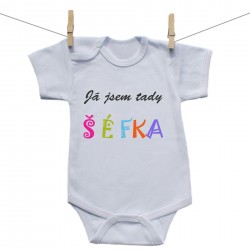 Body s krátkým rukávem Já jsem tady šéfka