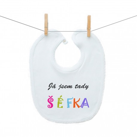 Bryndáček na zapínání Já jsem tady šéfka