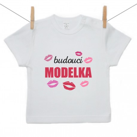 Tričko s krátkým rukávem Budoucí modelka