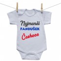 Body s krátkým rukávem Nejmenší fanoušek Českooo