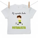 Tričko s krátkým rukávem Až vyrostu budu fotbalista