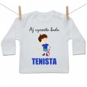 Tričko s dlouhým rukávem Až vyrostu budu tenista