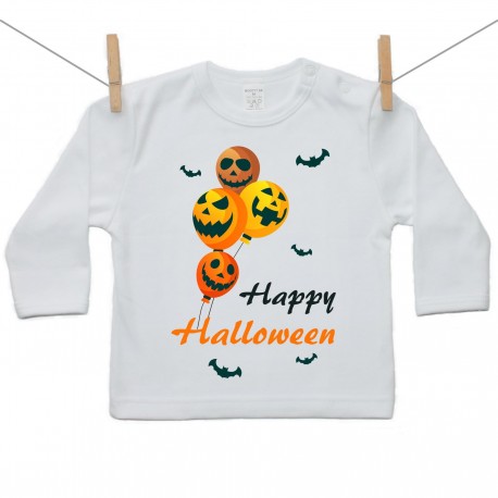 Tričko s dlouhým rukávem Happy Halloween