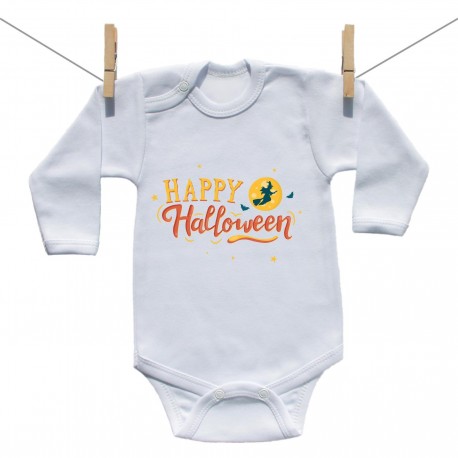 Body s dlouhým rukávem Happy Halloween