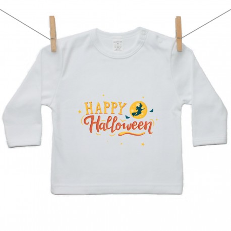 Tričko s dlouhým rukávem Happy Halloween