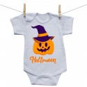 Body s krátkým rukávem Halloween dýně