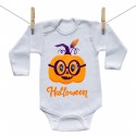 Body s dlouhým rukávem Halloween dýně