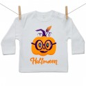 Tričko s dlouhým rukávem Halloween dýně