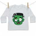 Tričko s dlouhým rukávem Halloween maska