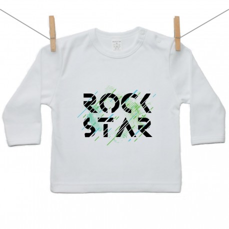 Tričko s dlouhým rukávem Rock star