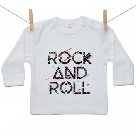 Tričko s dlouhým rukávem Rock and roll