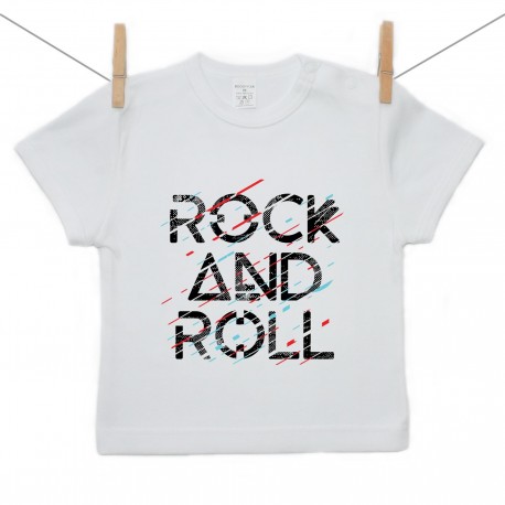 Tričko s krátkým rukávem Rock and roll