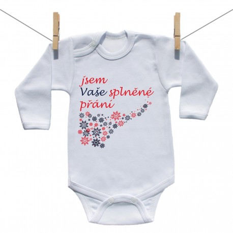 Body s dlouhým rukávem Jsem Vaše splněné přání