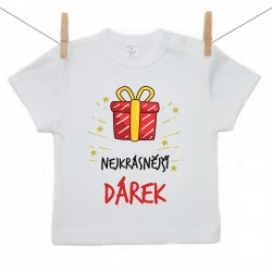 Tričko s krátkým rukávem Nejkrásnější dárek