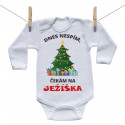 Body s dlouhým rukávem Dnes nespím, čekám na Ježíška