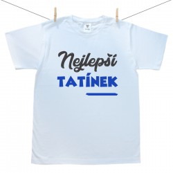 Pánské tričko s krátkým rukávem Nejlepší tatínek